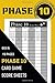 Phase 10 Card Game Score Sheets: Perfect Scoresheet Record Book | Phase Ten Card Game | Phase 10 Score Pad | Phase Ten Dice Game | Multiplayers