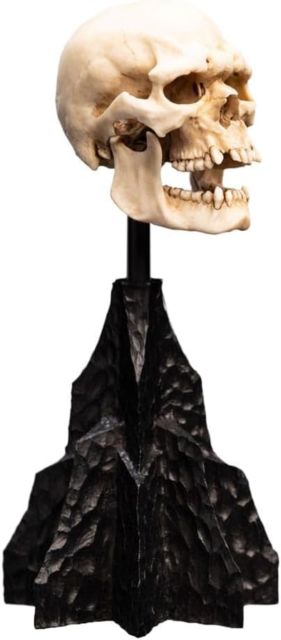 Weta Workshop Polystone - The Lord of the Rings Trilogy - Skull of a Mordor Orc Miniature Polystone Statue