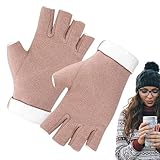 Confort accru : ces gants pour femmes sont fabriqués en matériau extensible pour un ajustement chaud au poignet et sont réglables pour s'adapter à toutes les tailles de mains. Le design enveloppant du poignet empêche l'air froid de pénétrer et assure ainsi une chaleur complète par temps froid