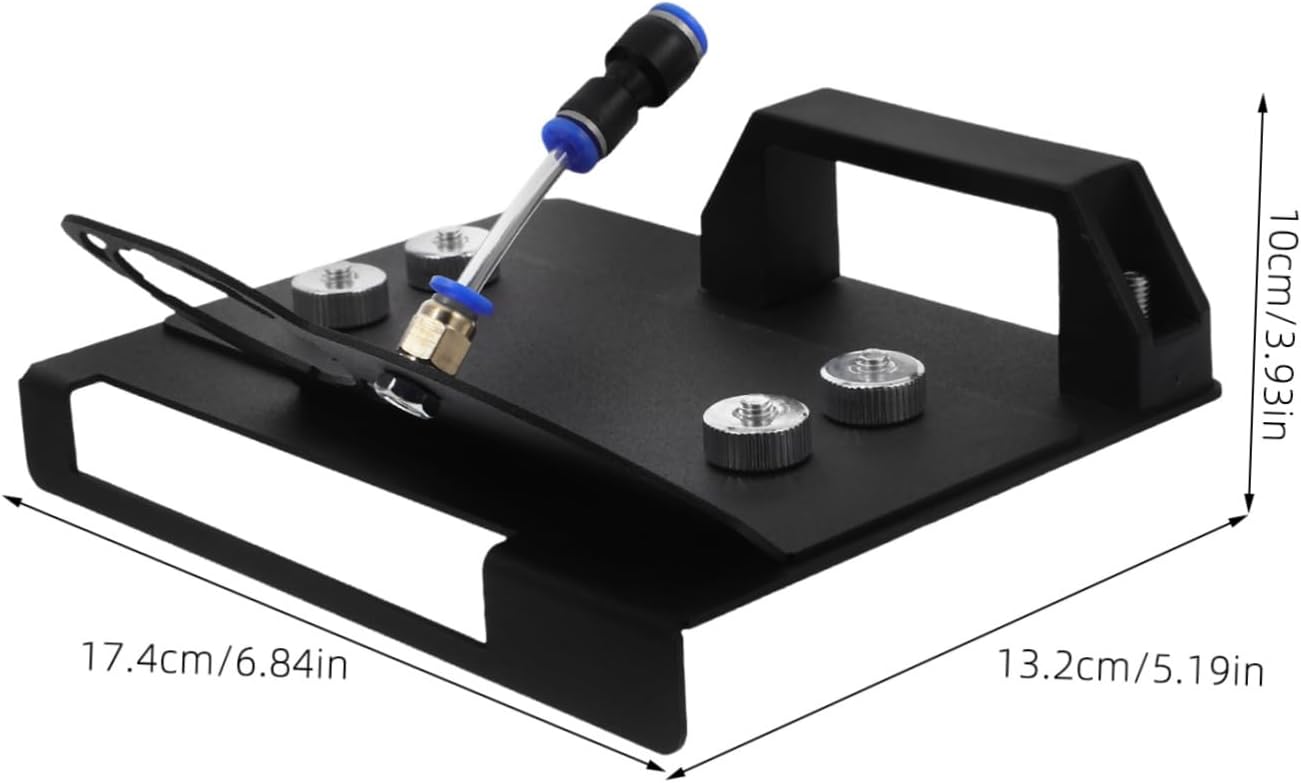 GLEAVI 45degree Angle Grinder Stand for Tile Chamfering Holder Portable Dust Control Bracket for Angle Grinders Durable Construction for Precision Cutting