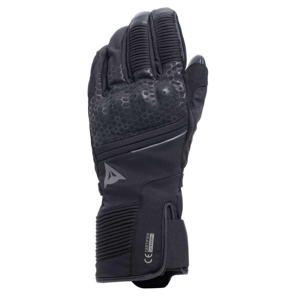 Dainese - Tempest 2 D-Dry® Long Gloves, Winter Motorcycle Gloves, Touring, Waterproof, Touchscreen, Men, Black, M