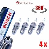 0242235664 (4 PCs) 4X ORIGINAL BOSCH ZÜNDKERZEN BOSCH KERZEN 0 242 235 664 ZÜNDKERZE WR7LTC / 2