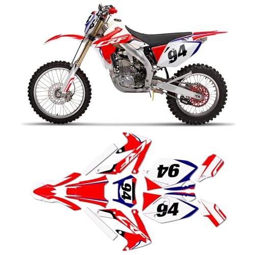 AHBJWYHN(���E�V��) DIRT BIKE �_�[�g�o�C�N�J�X�^���f�J�[�� �t���L�b�g �r�j�[�� �g�Ή� CRF450X 2008 2009 2010 2011 2012 2013 2014 2015 2016 2017 2018 ahwyy