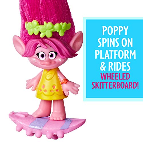 Dreamworks Trolls Sparkle Surprise Party Pod Playset with Color-Changing Poppy Figure, 9 Critters, 8 Accessories & Color-Changing Sticker Sheet (Amazon Exclusive) - Thumbnail 3
