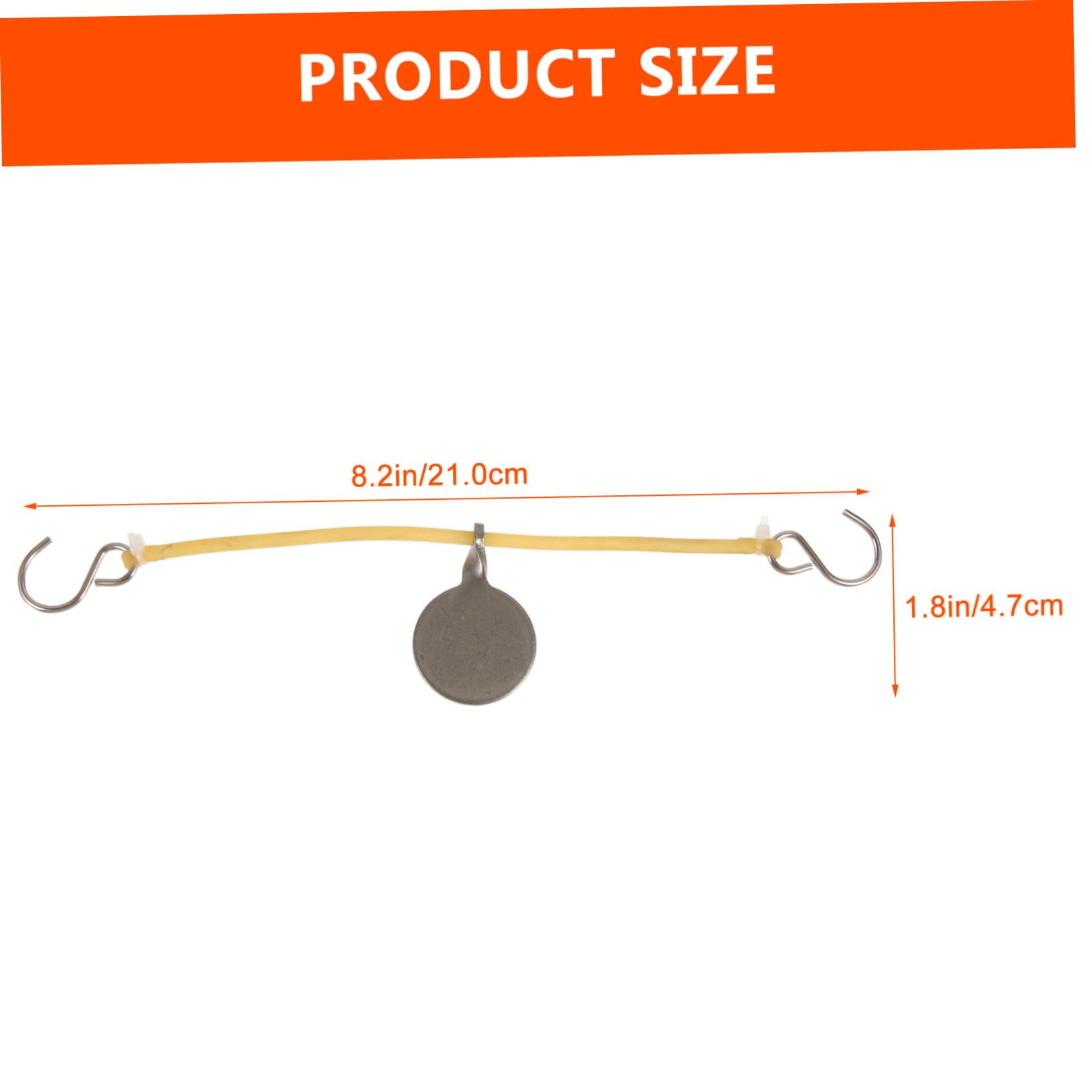 DECOMELODY Stainless Steel Archery Targets Set of 3 Shooting Range Targets for Outdoor Easy Hanging Portable