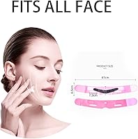 Vista 4 de Reductor de doble barbilla máscara de elevación de línea en V reutilizable correa de adelgazamiento facial cinturón de elevación facial correa