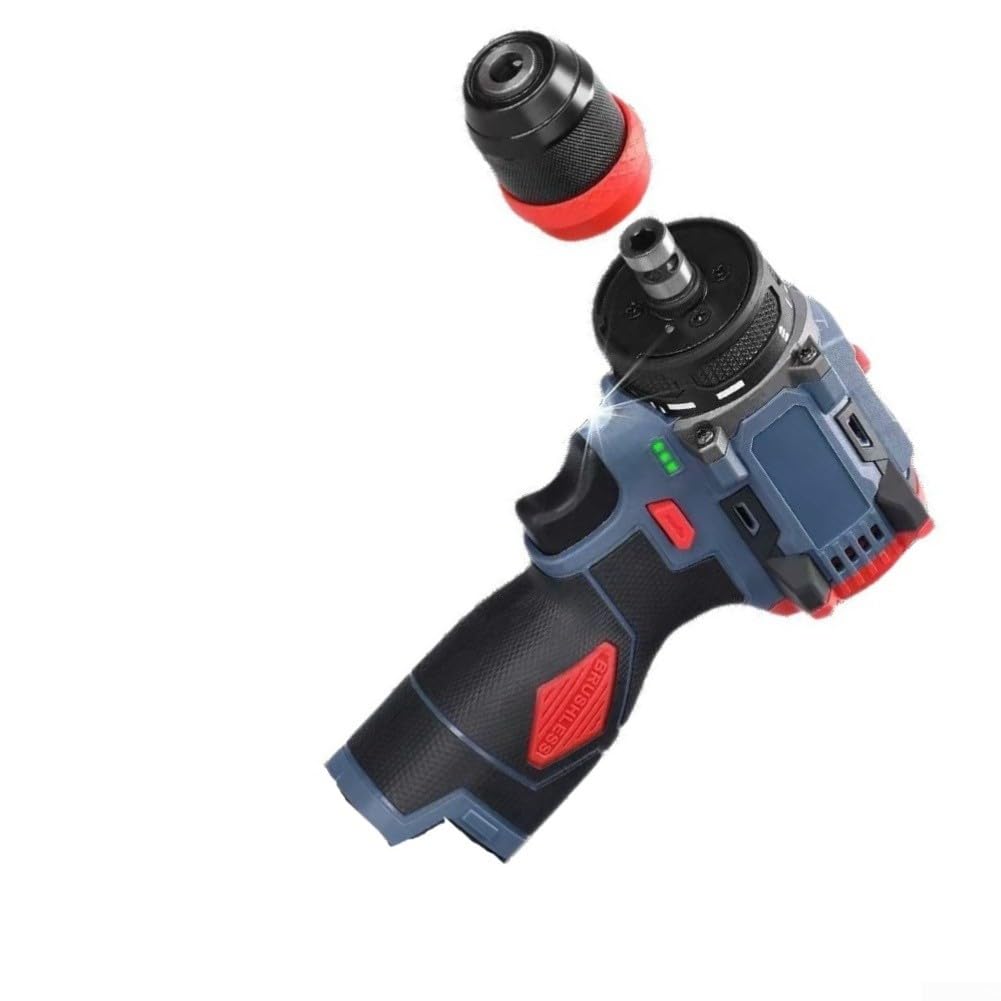 Atornillador Eléctrico 16.8V Sin para cable Motor Brushless Atornillador