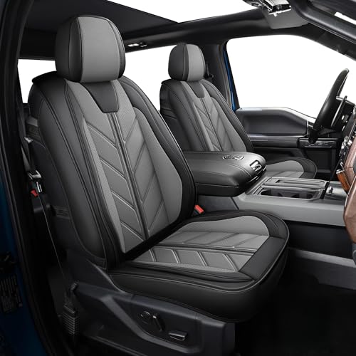 BALLIOL Seat Covers for Dodge Ram 1500 2500 3500, Custom Fit 2009-2026 Crew Quad Mega Cab, Waterproof Faux Leather Truck Protectors, Airbag Compatible by BALLIOL - Used condition - US$142.24