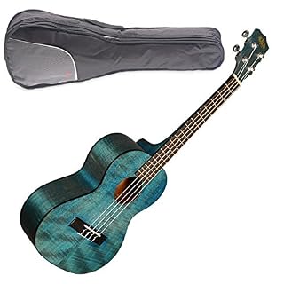 Kala KA-TEME – Acajou exotique – Ukulele tenor électro - Les Beatles, Paul McCartney, John Lennon, RIngo Starr, George Harrison