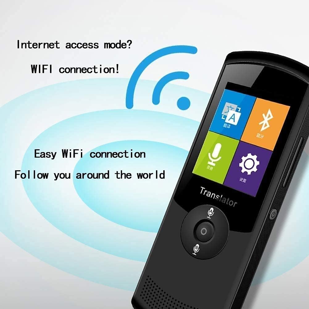 言語翻訳デバイス、双方向インスタント音声翻訳機サポート42言語サポート海外旅行用カメラ翻訳学習ショッピングビジネスチャットショッピン  言語デバイス、双方向インスタント音声サポート 42 言語 海外旅行用のカメラ翻訳付き 学習 ショッピング ビジネス チャット ...