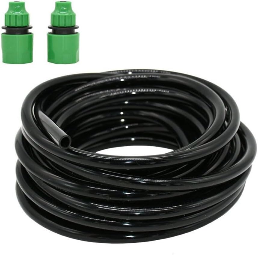 3/8 Inch Flexible Expandable Garden Hose - 8/11mm Extendable Water Pipe for Irrigation, 10/20/30 Meter Durable & Kink-Resistant Tubing(20m 65.6ft)