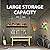 Verano Garden 8x12FT Outdoor Storage Shed, Large Galvanized Steel Metal Garden Shed, Double Door W/Lock, Outdoor Storage House for Backyard, Patio, Lawn(137.72" Dx87.8 Wx76.77 H)