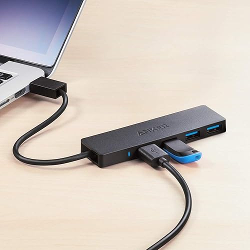 Miniatura 7 de Anker 4-Port USB 3.0Ultra SlimPuerto de catos para MacBook, Mac Promini, iMac, Surface Pro, XPS, Notebook PC, pendrives, unidades de disco duro,