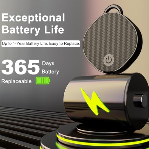 Air Tracker Tags 4 Pack, Bluetooth Item Finder Compatible with Apple Find My (iOS Only), Key Finder & Luggage Tracker with Left Behind Alerts, Lost Mode & Replaceable Battery - image 7