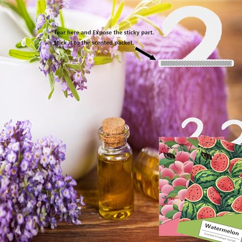 14pcs Wäscheduft Schrank Duftsäckchen Kleiderschrank Dufterfrischer, Schrankduft Frische, Duftbeutel Kleiderschrank Duft Hanging Beutel, Schrankdeo Natürlichen Geruch Sachet (14Orangenblüte)