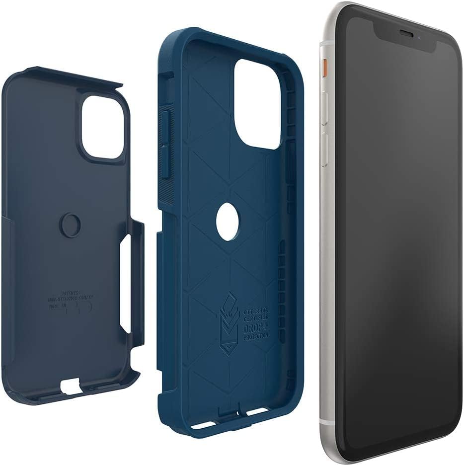 Miniatura 5 de OtterBox Commuter Series - Funda para iPhone 11 (solamente), embalaje no minorista, a medida (azul BlazerStormy Seas Blue)