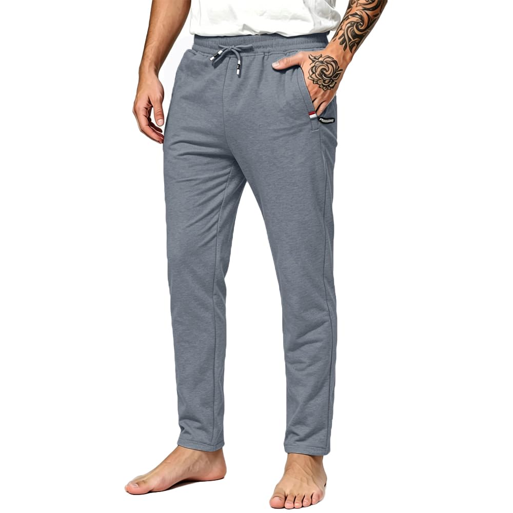 Tansozer Pantalons de Sport Homme Jogging Survetement Coton Sportswear