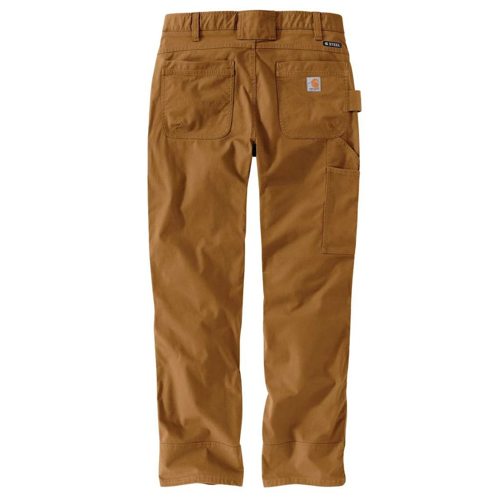 Carhartt Herren Steel Rugged Flex Relaxed Fit Ripstop Double-Front Work Utility Pants