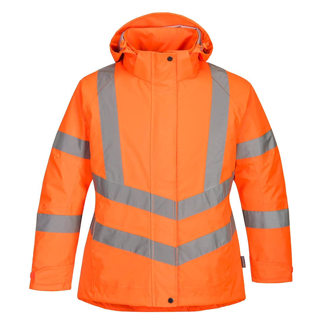 Portwest - Parka de travail chaude l'hiver pour femmes haute visibilité XL Orange