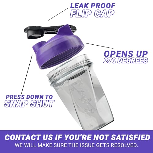 image for HELIMIX 1.5 Vortex Blender Shaker Bottle Holds Upto 20oz | No Blending