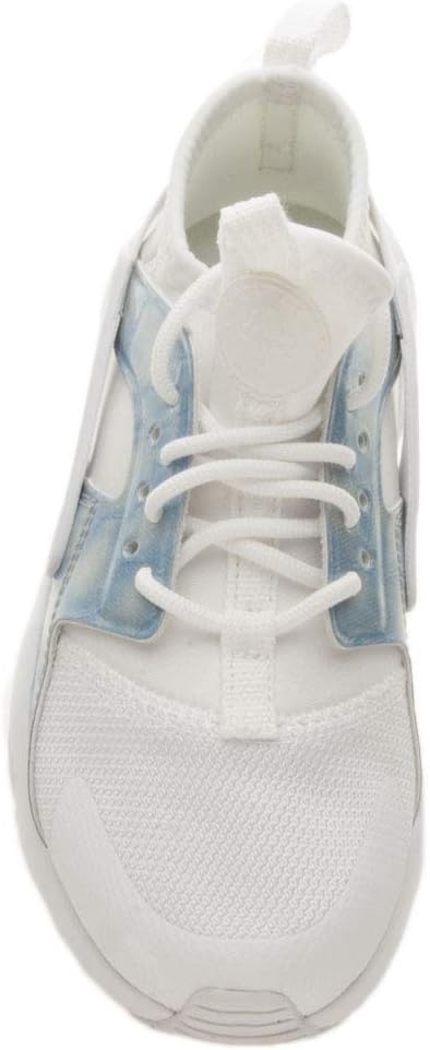 Nike 859593-102 - Synthetic Material Sneakers for Girls White Bianco/Azzurro