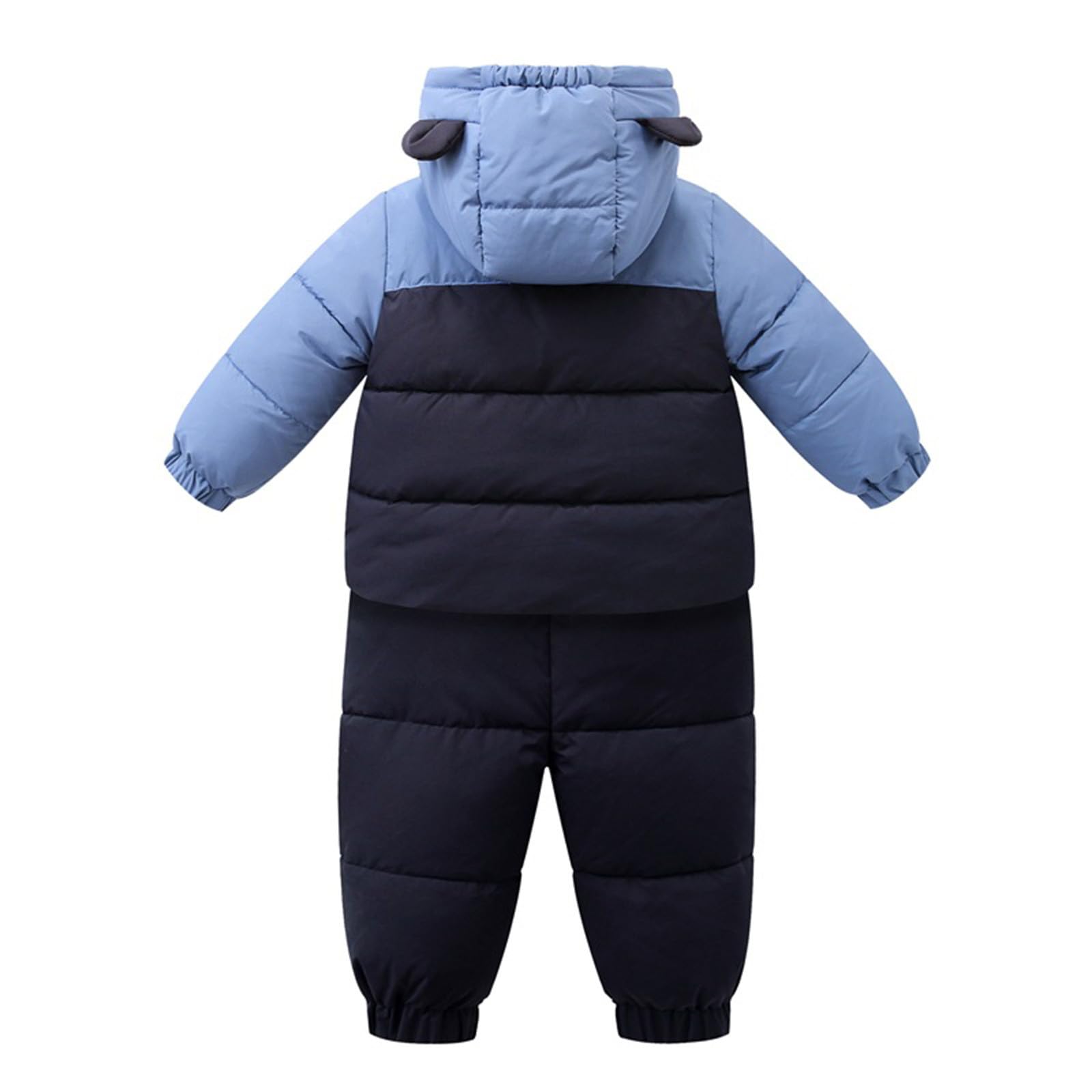 Generisch 2026 Bebé Invierno Espesar Abrigo con Capucha Chaqueta Traje de Nieve Niño a Prueba de Viento Cálido Mono Outwear Ropa de Nieve