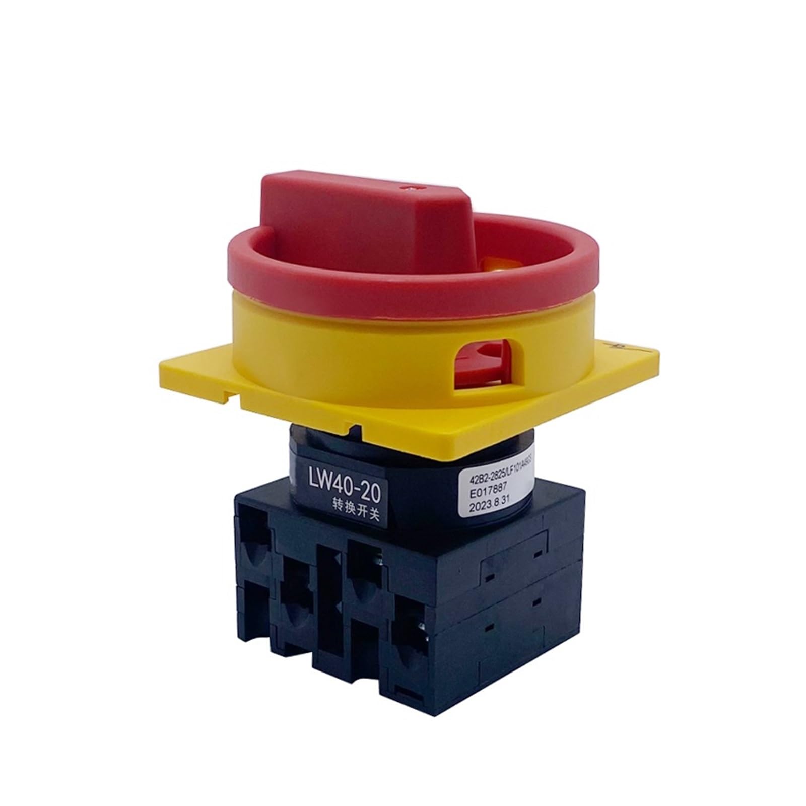 Interrupteur d'isolement LW42B2-2825/LF101 commutateur rotatif 20 A