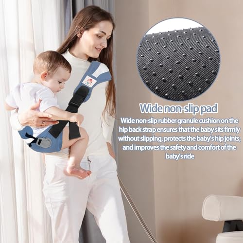 Kleinkind Trage Für Säuglinge, Kleinkind Trage Einstellbar, Ergonomisch Toddler Carrier, Babytrage Carrier, Leichte Babytrage, Tragegurt Baby, für 6 Monaten bis 42 Monaten, bis zu 50 Pfund hält – Bild 6