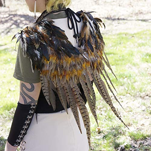 Zucker Adult Angel Fairy Costume Wings - Pheasant Feather Wing For Cosplay Or Halloween #TOP5