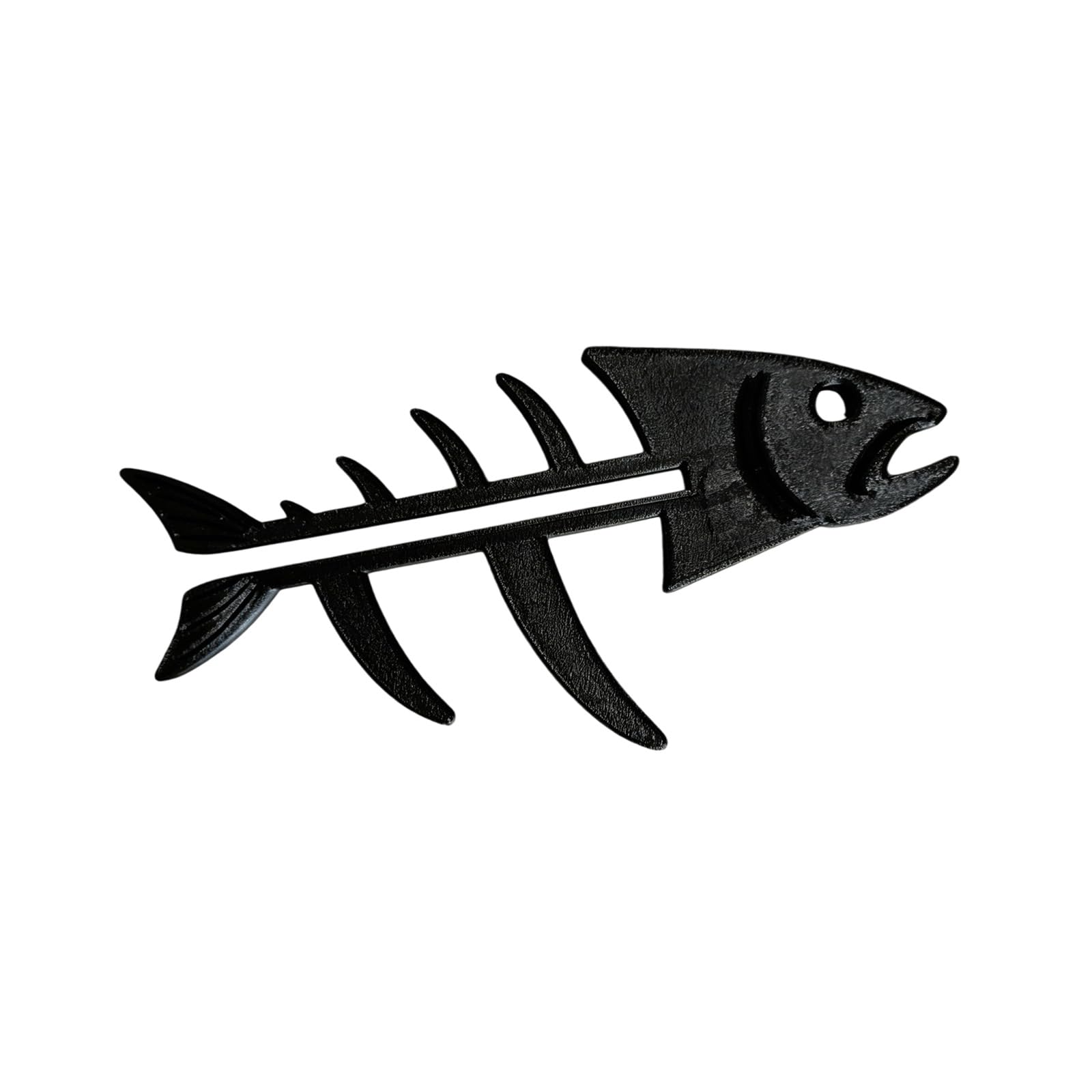 Carotoe Black Modern Fish Designs Bathroom Hanger Space Efficient Hanging Hook For Towel Robe Organization Bathroom Door Hook