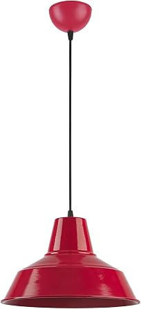Modavize Eva Special Design Modern Living Room - Kitchen - Cafe Red Single Pendant Chandelier Red Single Size