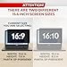 SightPro 15.6 Inch 16:9 Laptop Privacy Screen Filter - Computer Monitor Privacy Shield and Anti-Glare Protector
