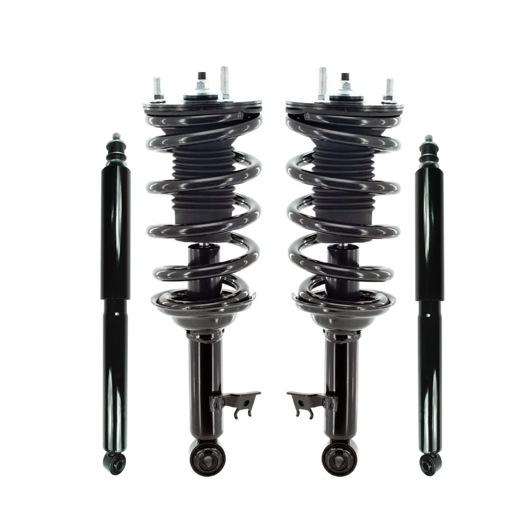Photo 1 of ************MISSING THE REAR SPRINGS**************
PM Auto Set of 4 Front Quick Complete Strut-Coil Spring Assembly-Rear Shock Absorber Replacement For 2005-2015 Toyota Tacoma