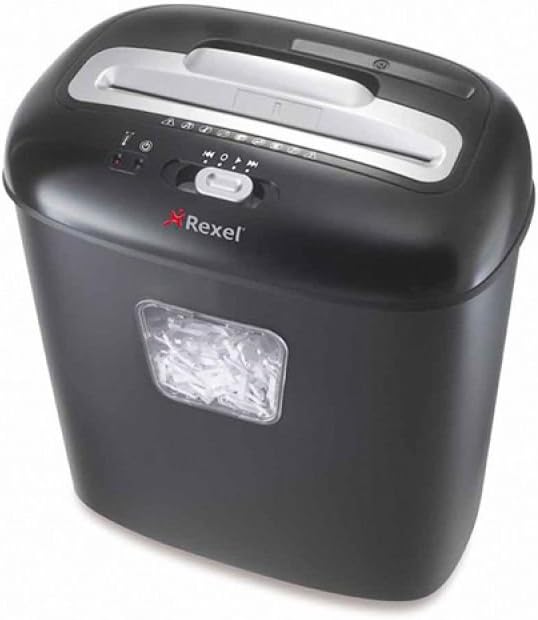 Rexel Duo Shredder Confetti Cut paper shredders (386 x 232 x 348 mm