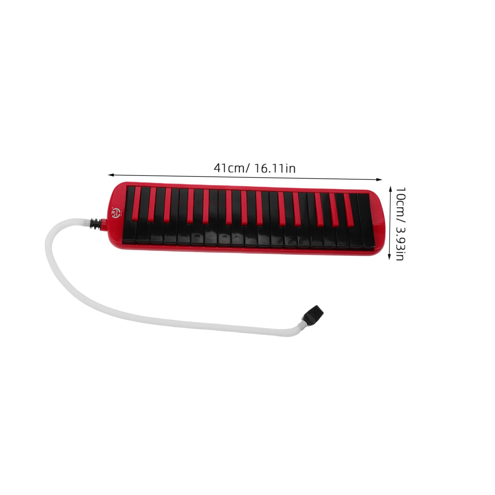 Milisten 32-tasten Sopran Melodica für Anfänger mit Mundstück Tragekoffer und Eva Tasche Leichtes Blasinstrument für Erwachsene