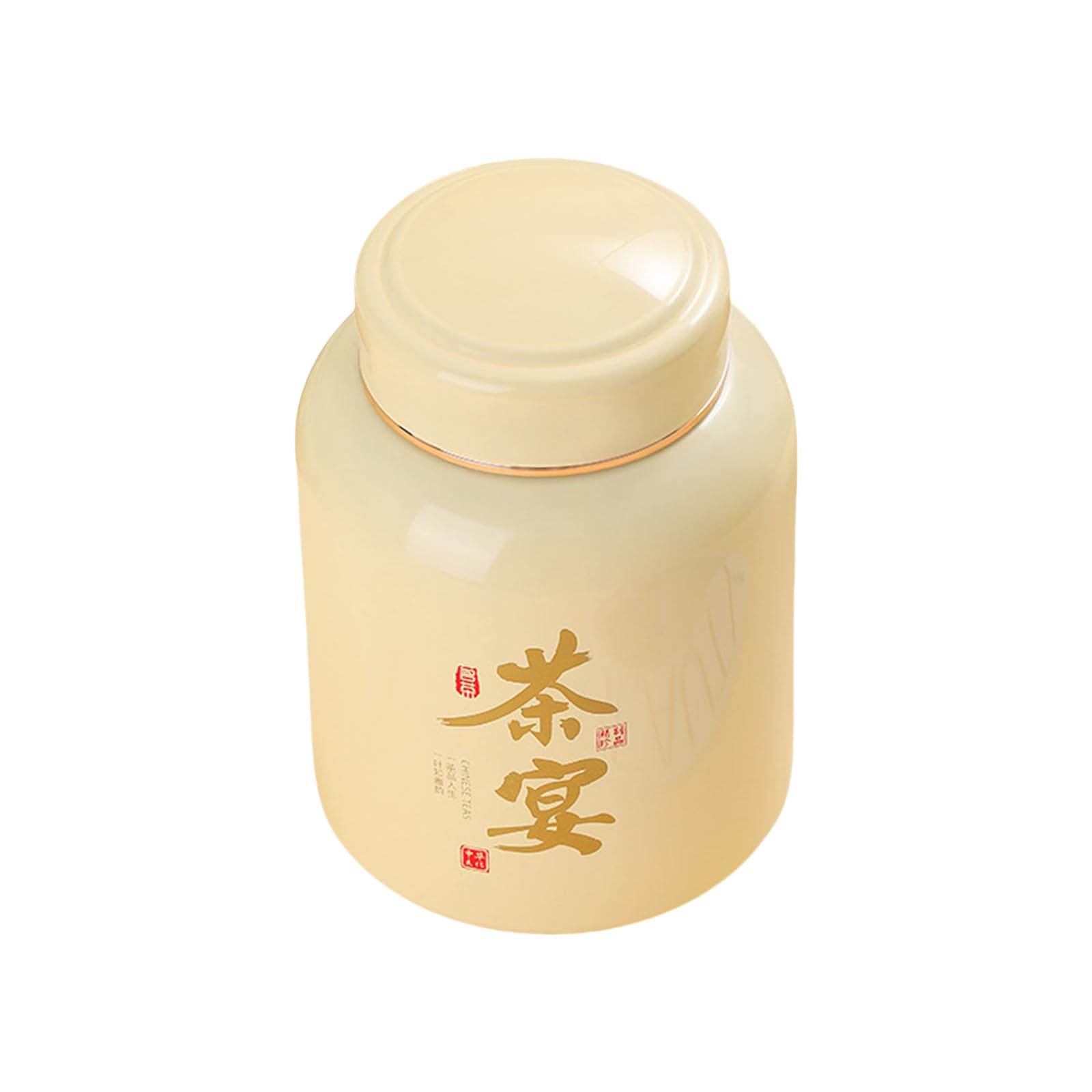 MICFENY Empty Teas Storage Box Can Loose Teas Container Stashes Jar Box Stainless Steels Teas Canister Empty Candy Jars