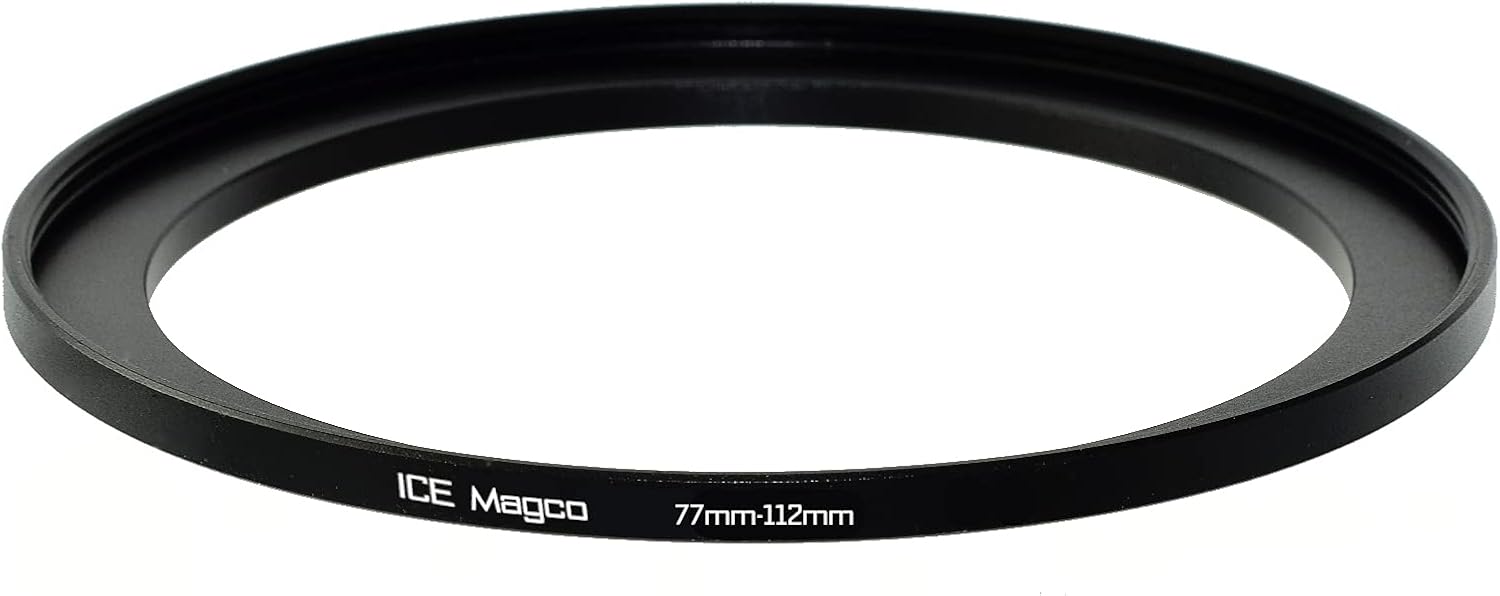 ICE Magco 77mm-112mm Magnetic Step Up Ring Filter Adapter 77 112