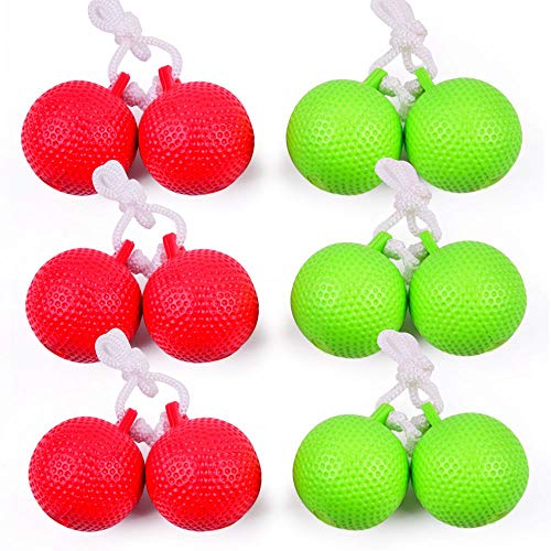 Keehoo Ladder Ball Replacement Balls Ladder Toss Balls Soft Golf Balls Safe For Kids(6 Pack) #TOP27