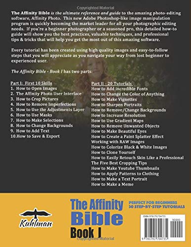 The Affinity Bible - Book I: Step-by-Step Guidebook - Perfect for Beginners