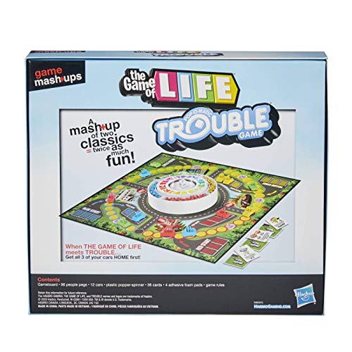 Hasbro Gaming Game Mashups Life and Trouble miniatura 3