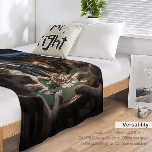 Couverture en Lit Douce et Confortable Contre le Froid Nocturne