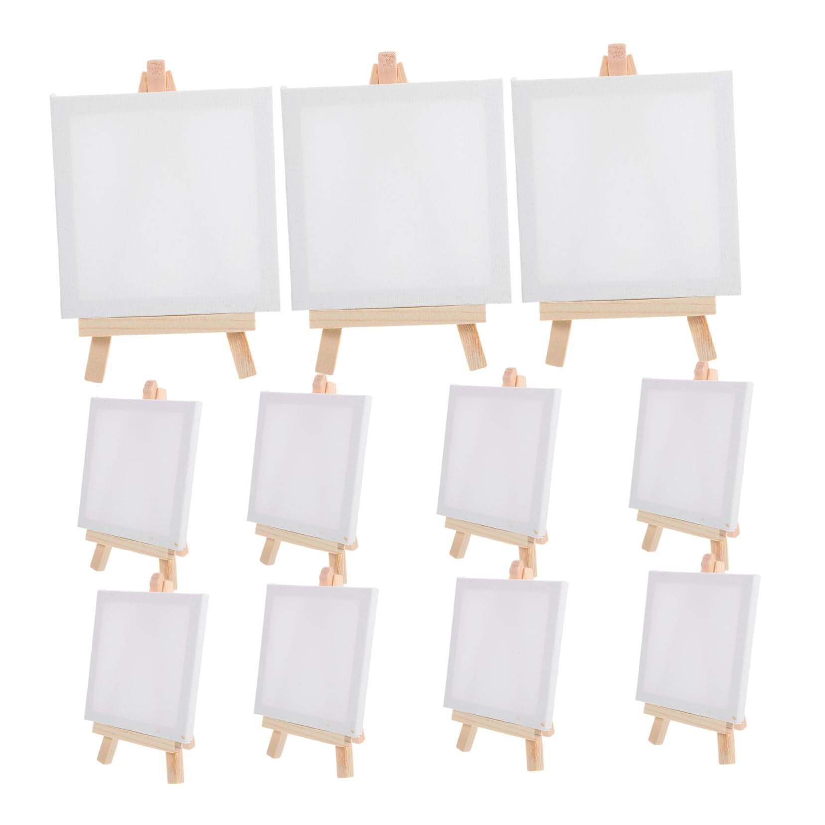 NUOBESTY 36piezas Caballetes De Triangulares Soporte Multifuncional Para y Manualidades