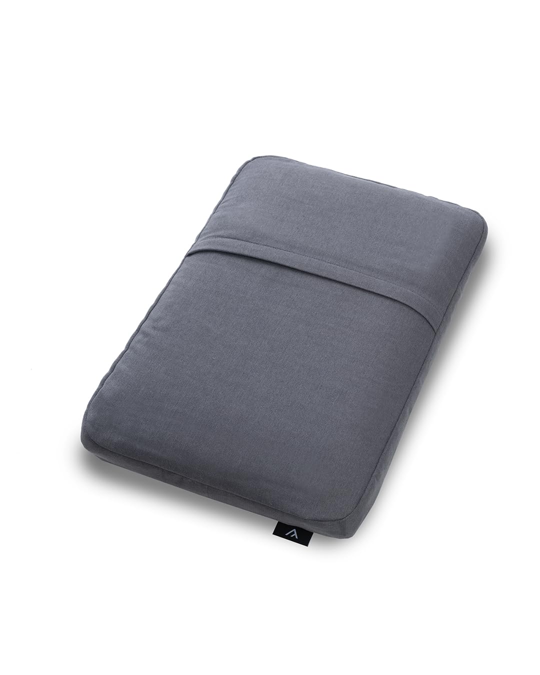 qeedo Comfort Pillow - Max, kompaktes Reisekissen aus Memory Foam (55 x 35 cm) komprimierbar, waschbarer Bezug aus Polyester, Kissen für Camping, Hotel, Ferienwohnung, Home-Bereich