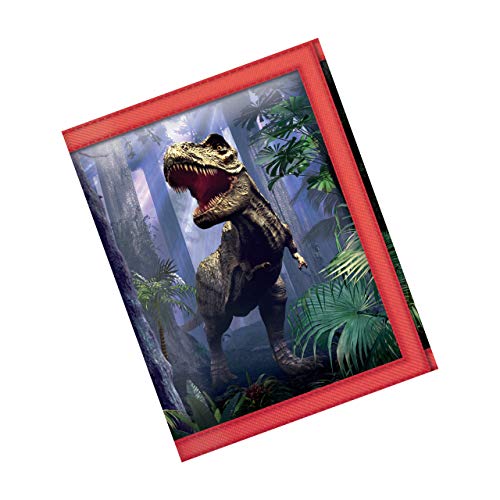 Wallets - T-Rex Scene from Deluxebase. Lenticular 3D Dinosaur Wallet. Cash, coin and card holder with artwork licensed from renowned artist David Penfound