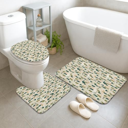 Rideau de douche imperméable vert 183x183 cm pour stopper l'eau du bain - 5