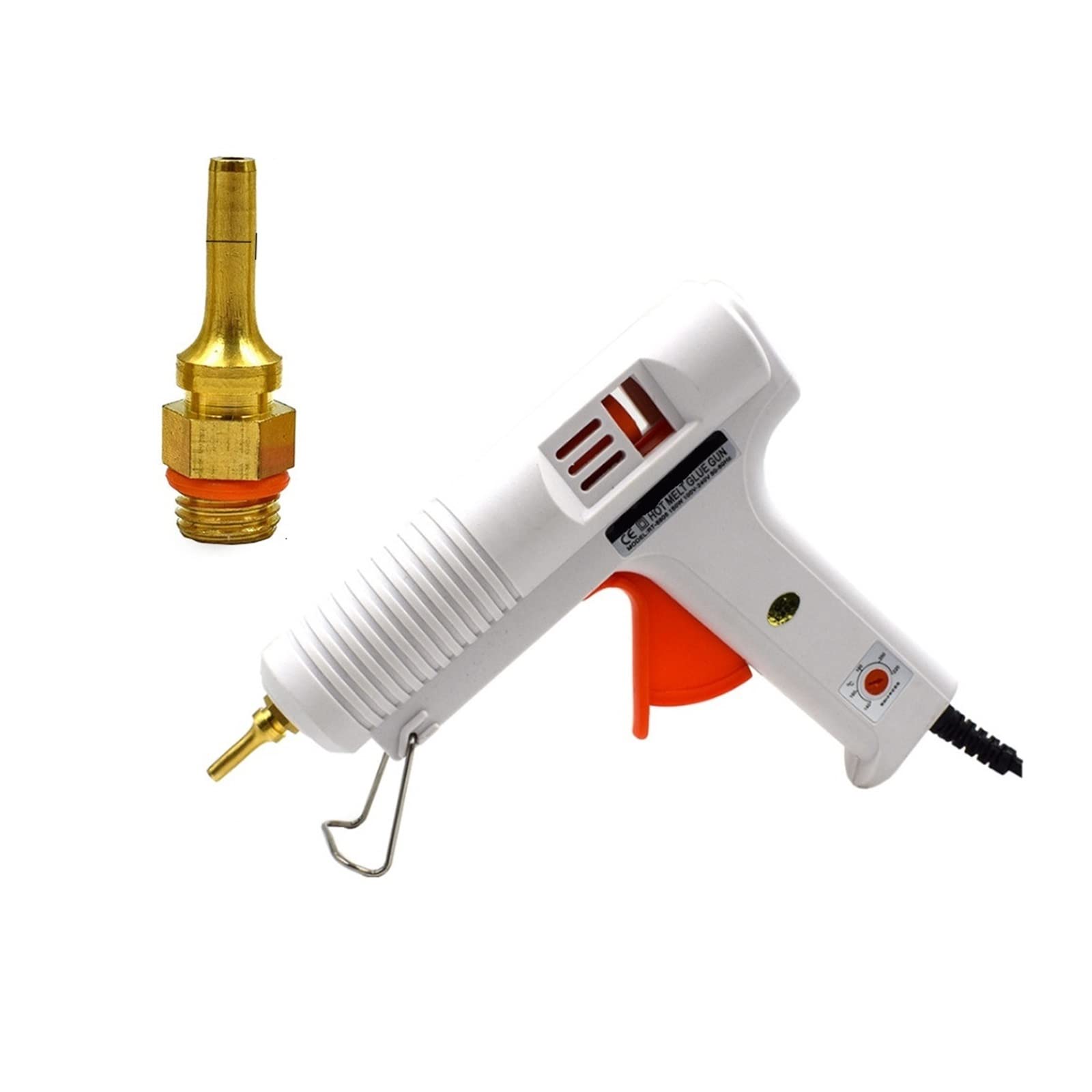 150W Pistolet Do Klejenia Na Gorąco Inteligentna Regulacja Temperatury Miedziana Dysza Grzałka Średnica Kufy 11mm Craft Repair Tool Szybkie Niezawodne Klejenie(3)