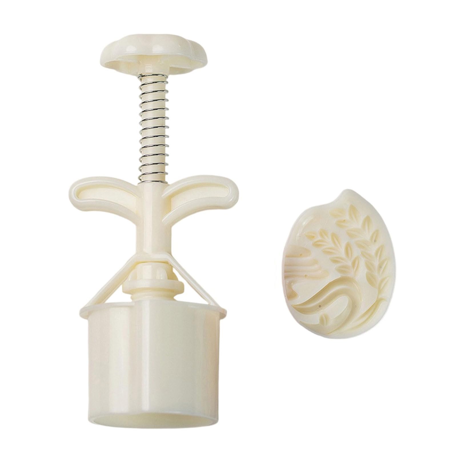 Msioytog Molds Interchangeable Embossing Press for Handcrafted Holiday Desserts & Pastries Beginner Baking Set