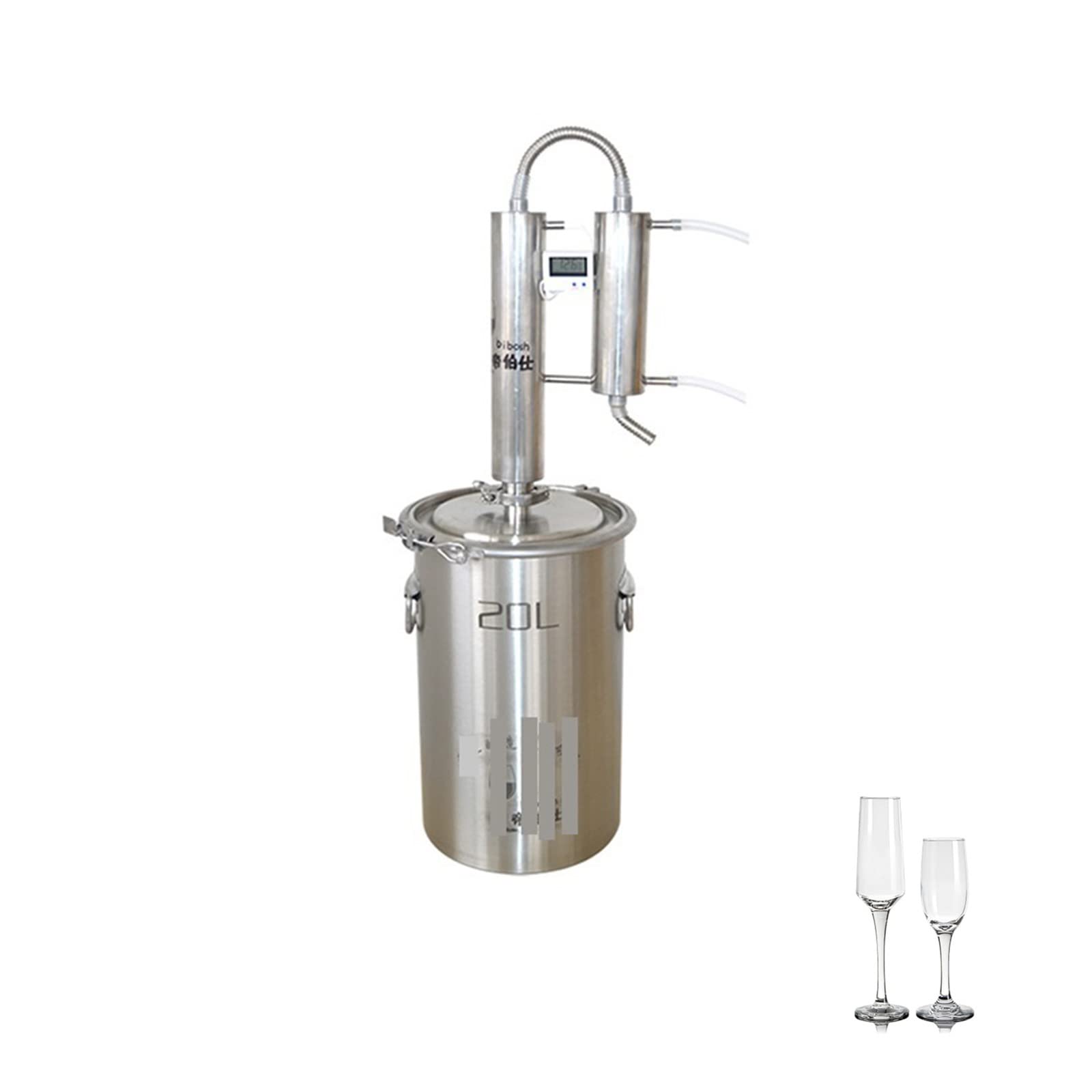 Buy Water Distiller 20L Alcohol Distiller Kit Vodka Making Machine Home