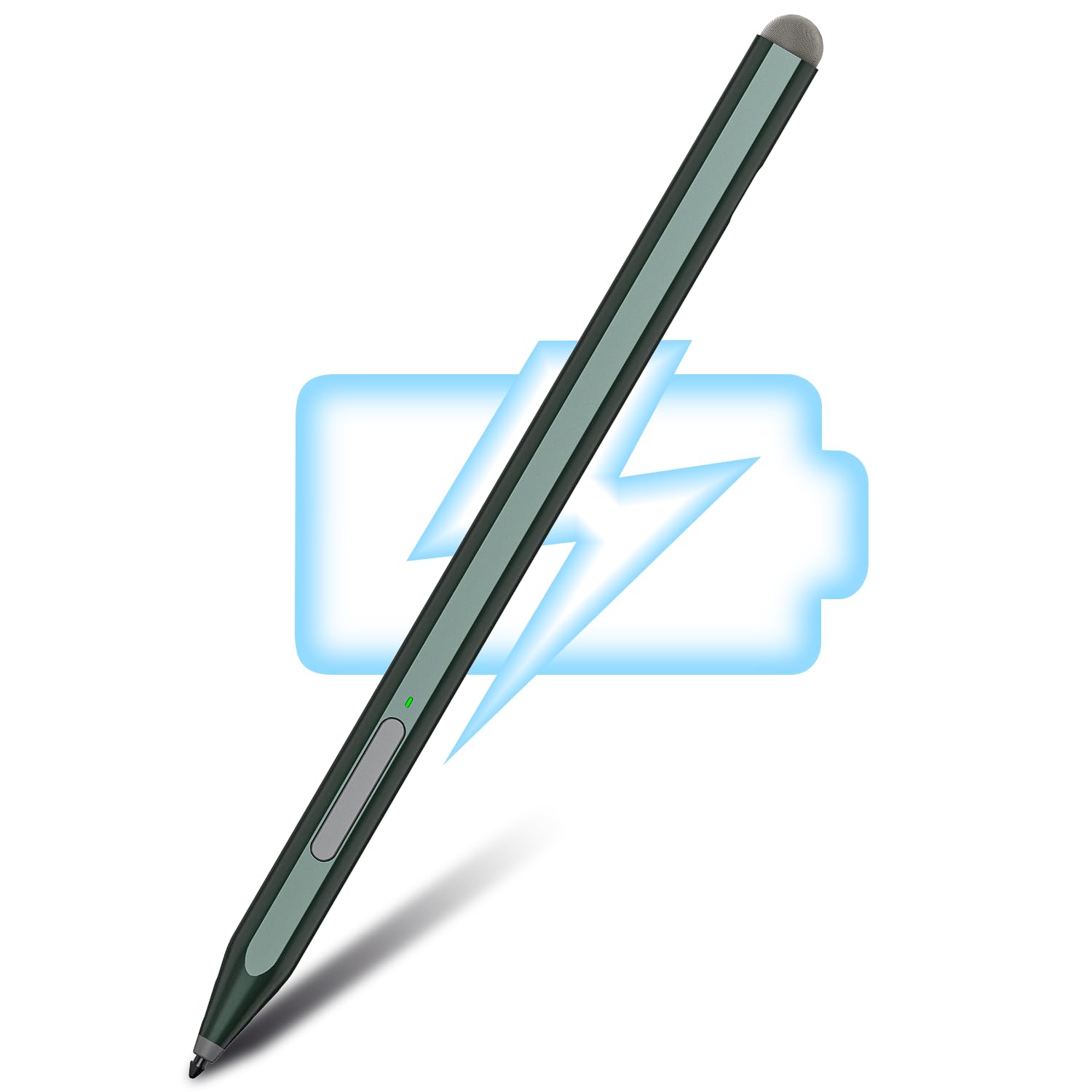 KOKABI Penna per Surface con 1024 Pressione, Doppio Magnete Incorporato, Compatibile con Surface Pro X/8/7/6/5/4/3, Surface Go 3/Book 3/Laptop 4/Studio 2, VivoBook Flip 14 (Grigio)
