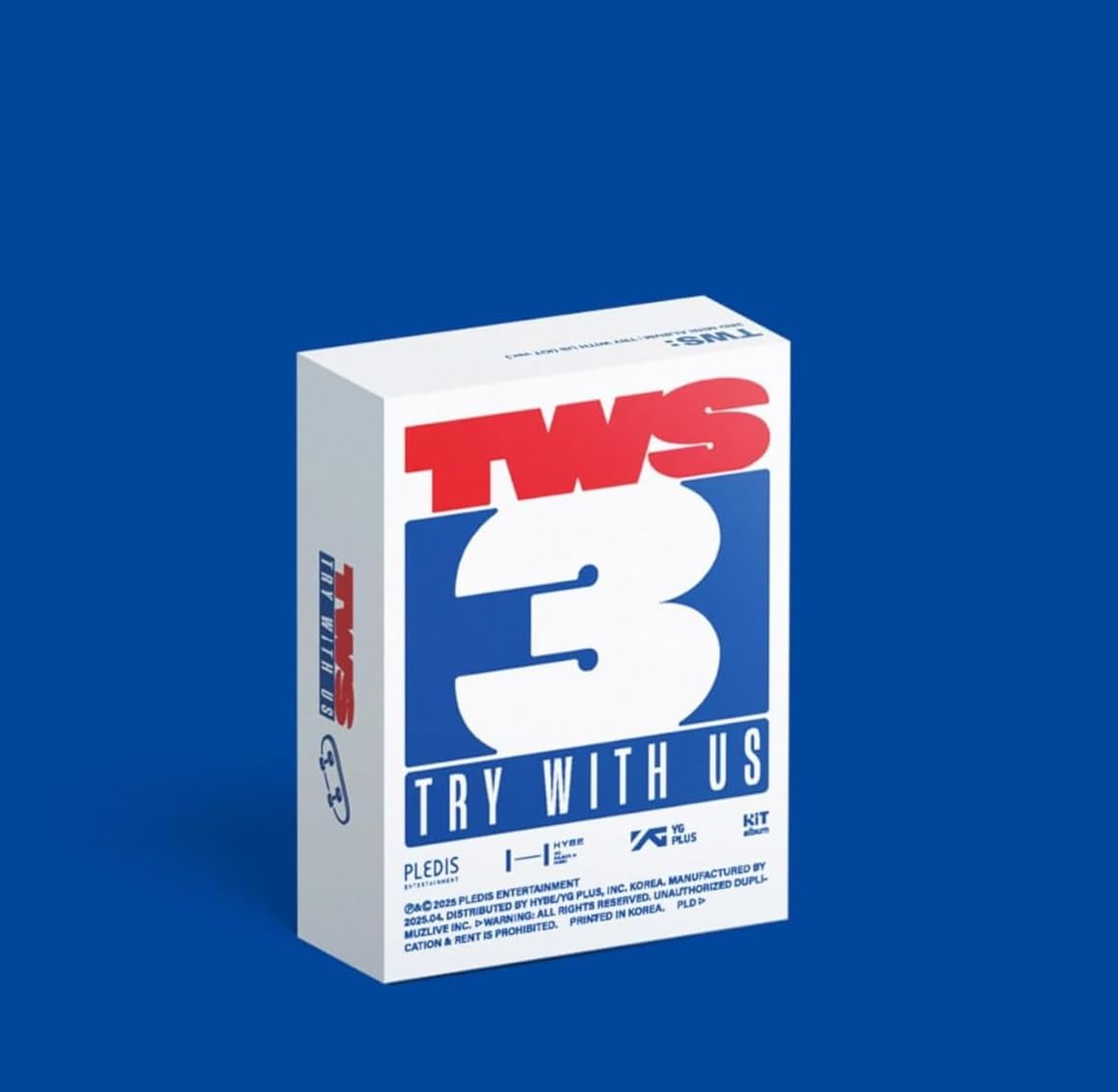 TWS 3ème mini album Essayez avec nous KiT ver écoutez sans lecteur CD physique